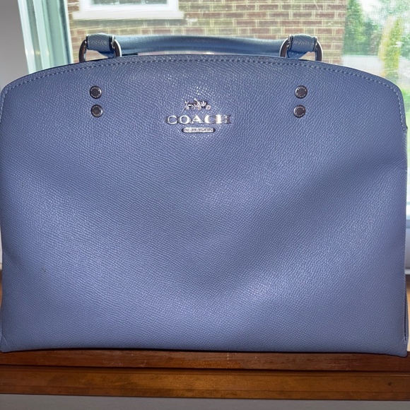 Blue coach satchel - Picture 1 of 4